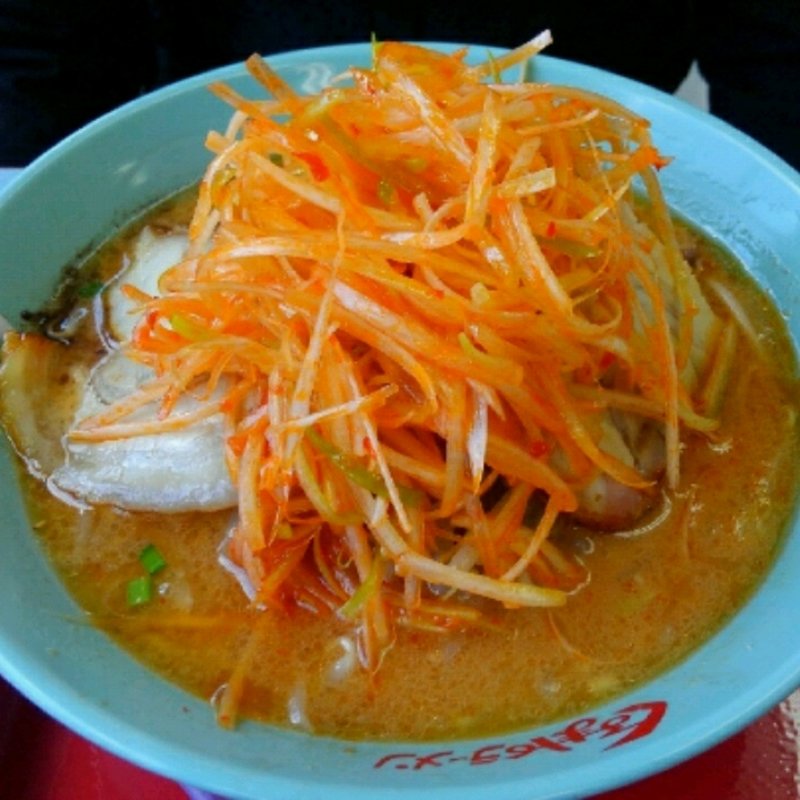 キムチねぎ味噌チャーシューメン(くるまやラーメン 八潮店)
