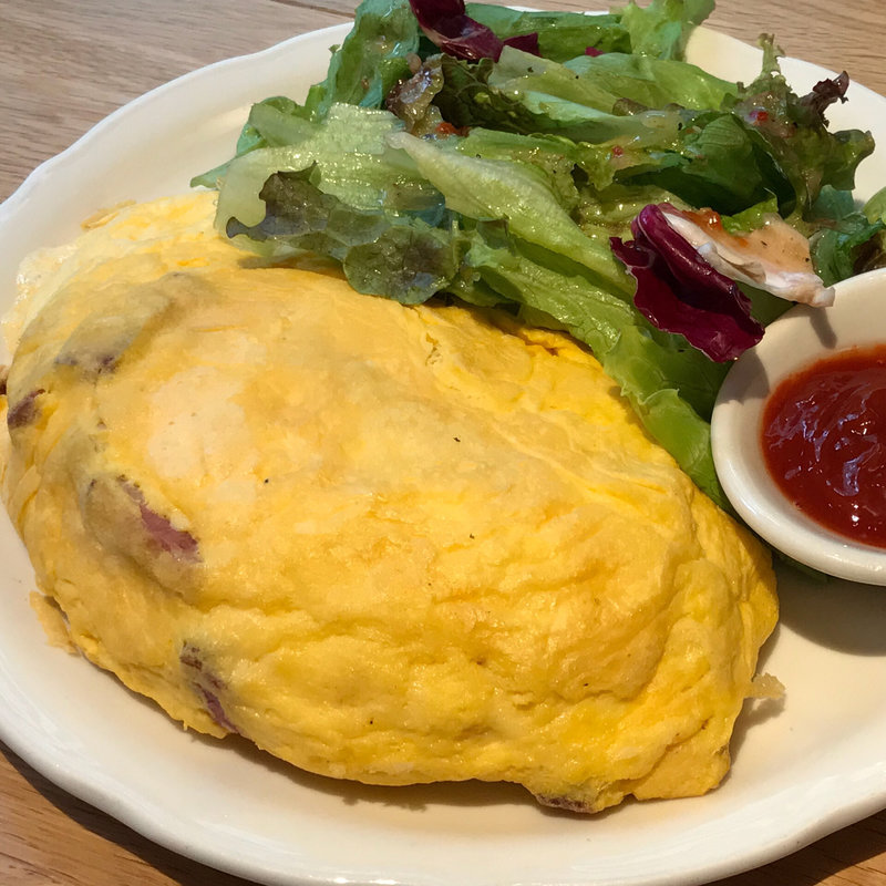 ベーコンオムレツ(オリジナルパンケーキハウス なんばパークス店)