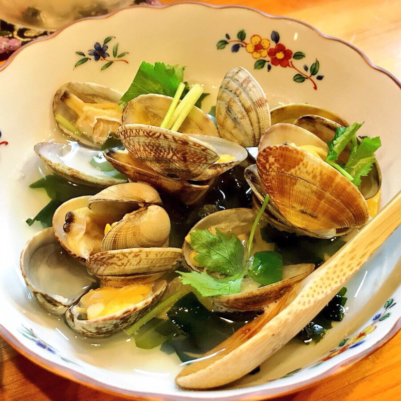 あさりの酒蒸し(穂 （穂 minori）)