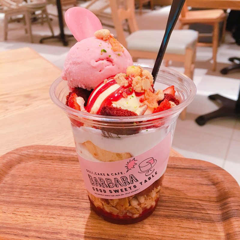 Barbara good パルフェ (いちご)(バルバラグッドスイーツテーブル)