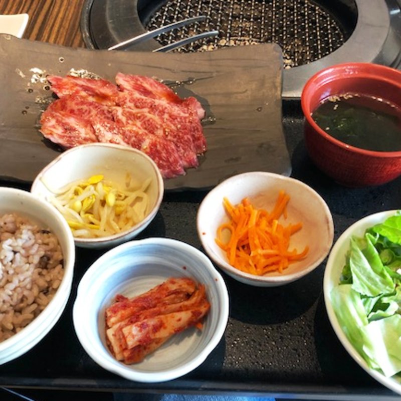 特選和牛カルビセット(土古里 Colette・Mare みなとみらい店 （トコリ）)