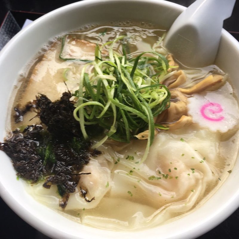 煮干しお海老ワンタン(らー麺　Do・Ni・Bo )