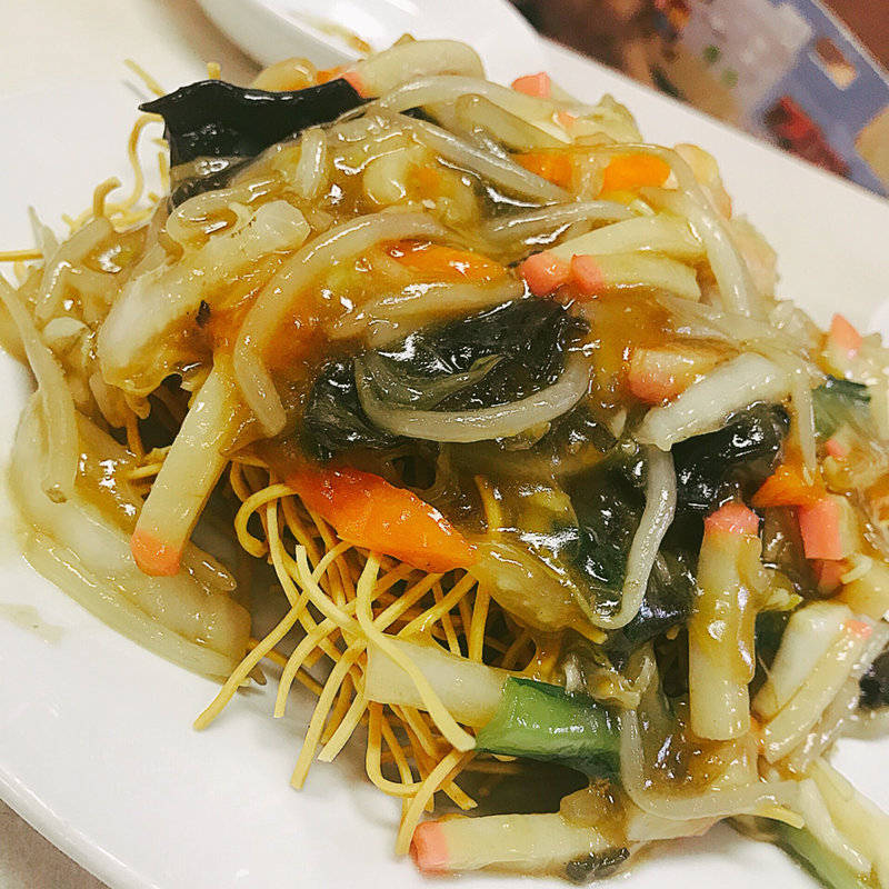 かた焼きそば(横濱飯店)