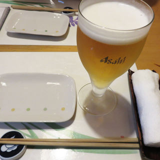 生ビール(小料理 はかた 伊達)