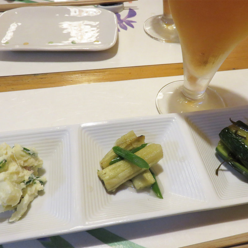 3点盛(小料理 はかた 伊達)