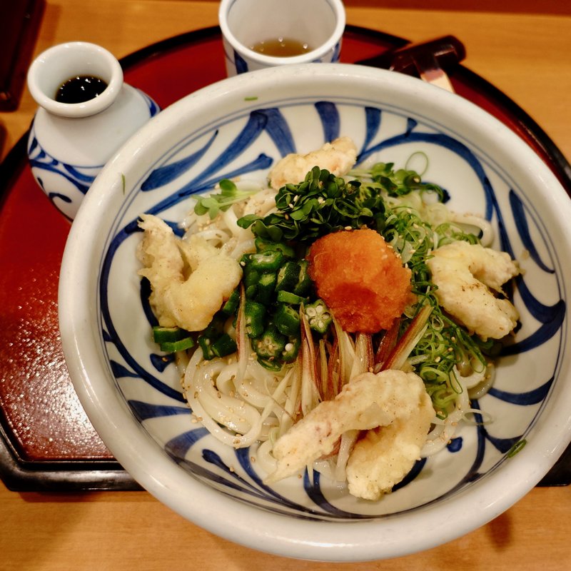 夏季限定メニュー「清涼うどん」(梅田はがくれ 本店 )