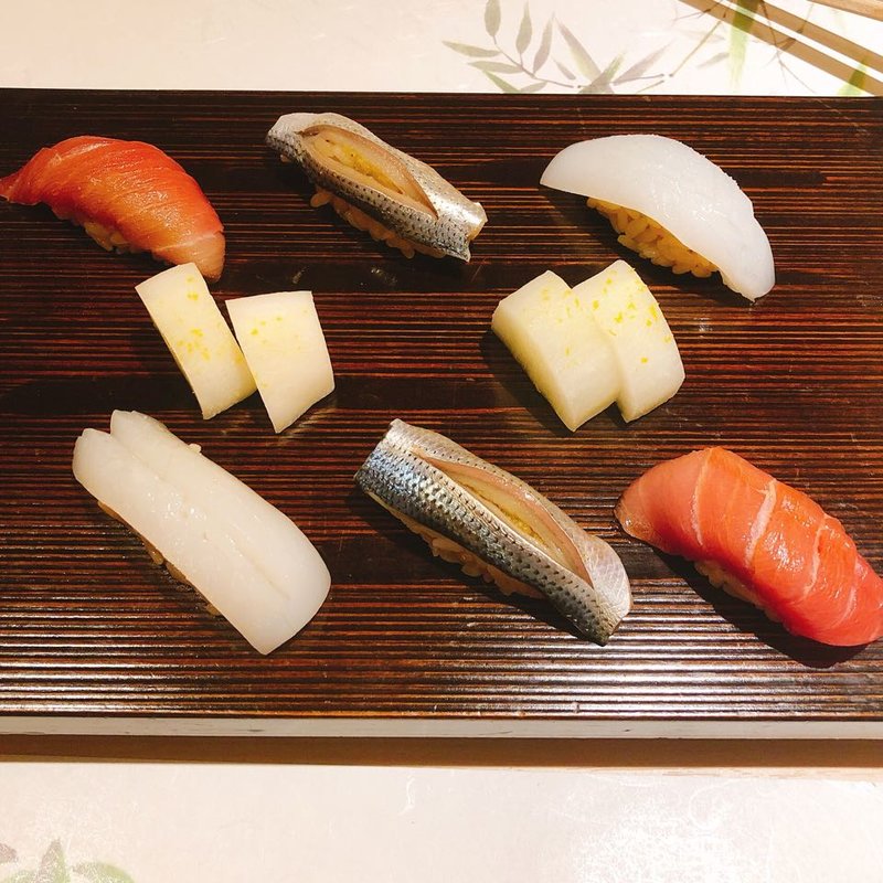 寿司3貫(鮨 青海)