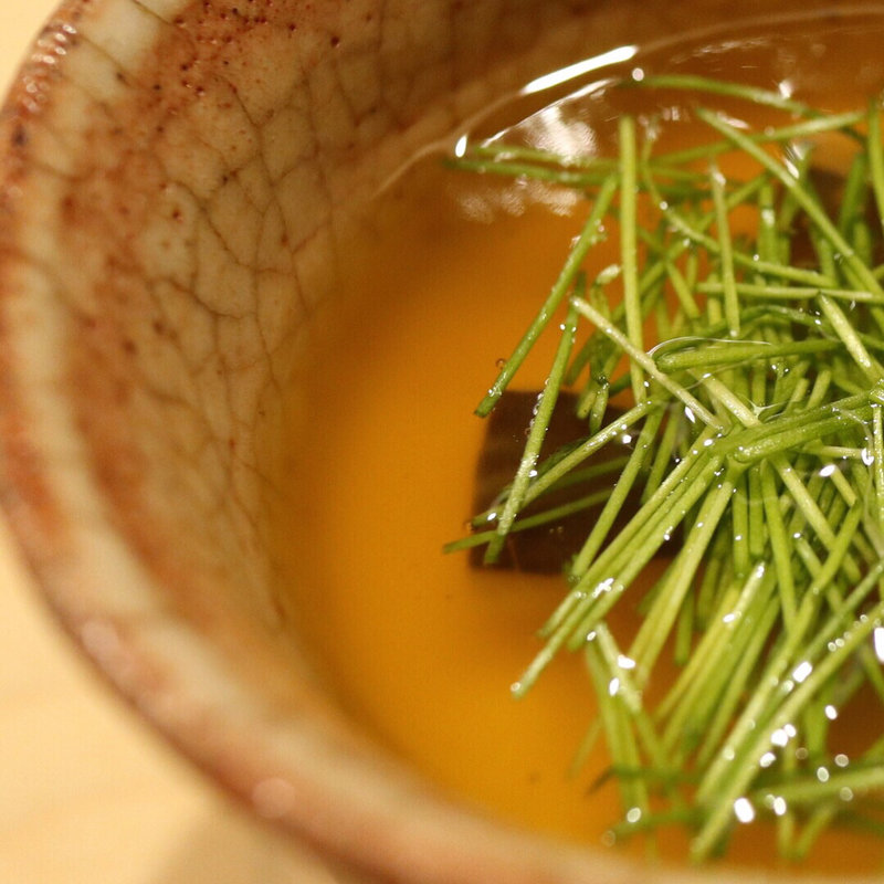 すっぽんの茶碗蒸し(鮨 あらい)