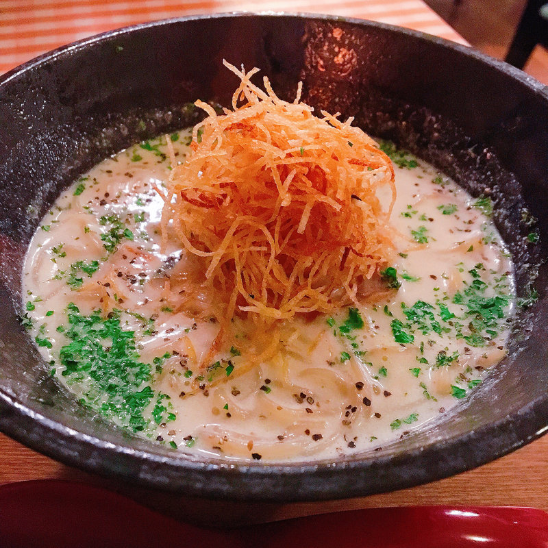 新玉ポタージュ麺(麺屋シマフクロウ )