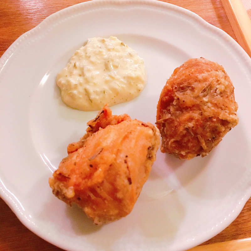 ハーブフライドチキン タルタル添え(麺屋シマフクロウ )