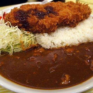 ロースかつカレー(とんかつ檍のカレー屋いっぺこっぺ)