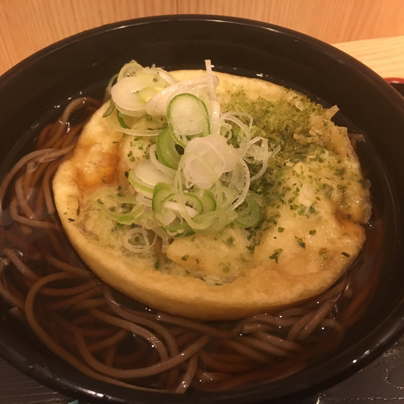 無農薬長芋の磯辺揚げ(よもだそば 銀座店)