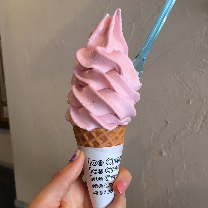 いちごヨーグルトジェラートソフトクリーム(ジェラテリアアクオリーナ （GELATERIA ACQUOLINA）)