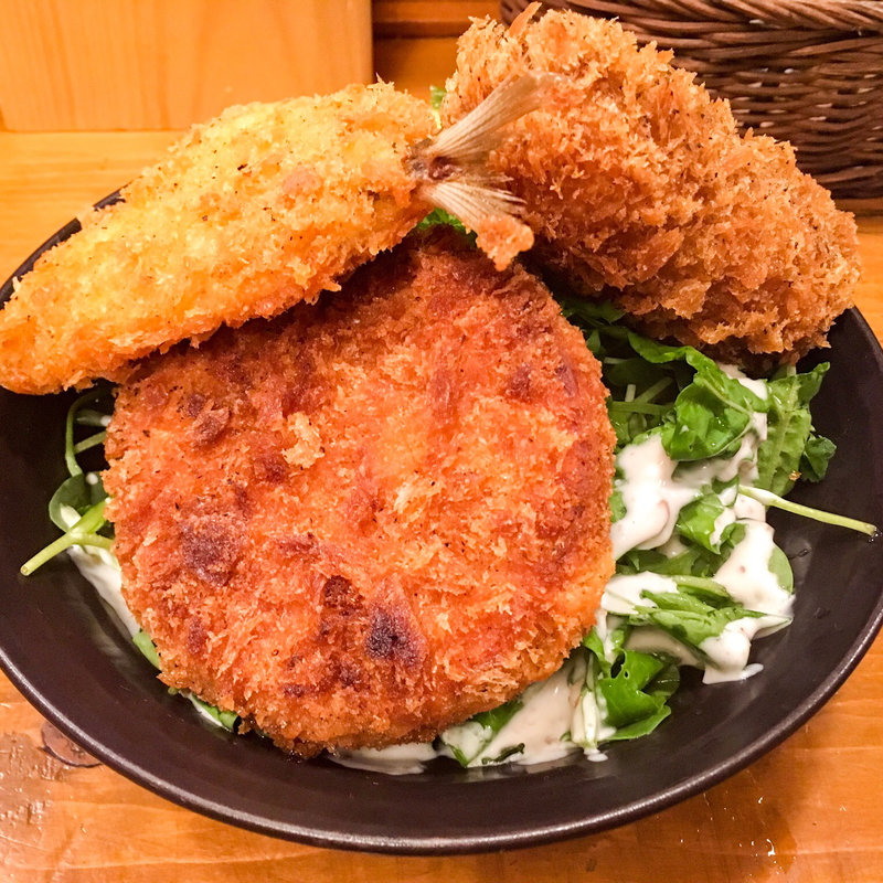 フライ定食(きっちん大浪)