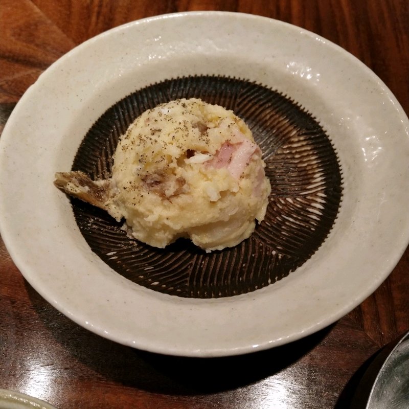 お通し　ポテトサラダ(魚金 本店)