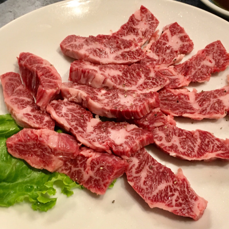 和牛特上ハラミ塩(炭火焼肉みつまた)