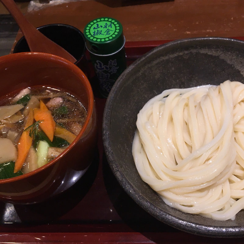 鴨汁つけうどん（麺冷）(うどん棒 大阪本店 )