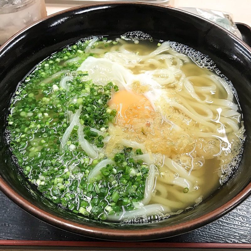 月見(手打うどん くうかい)