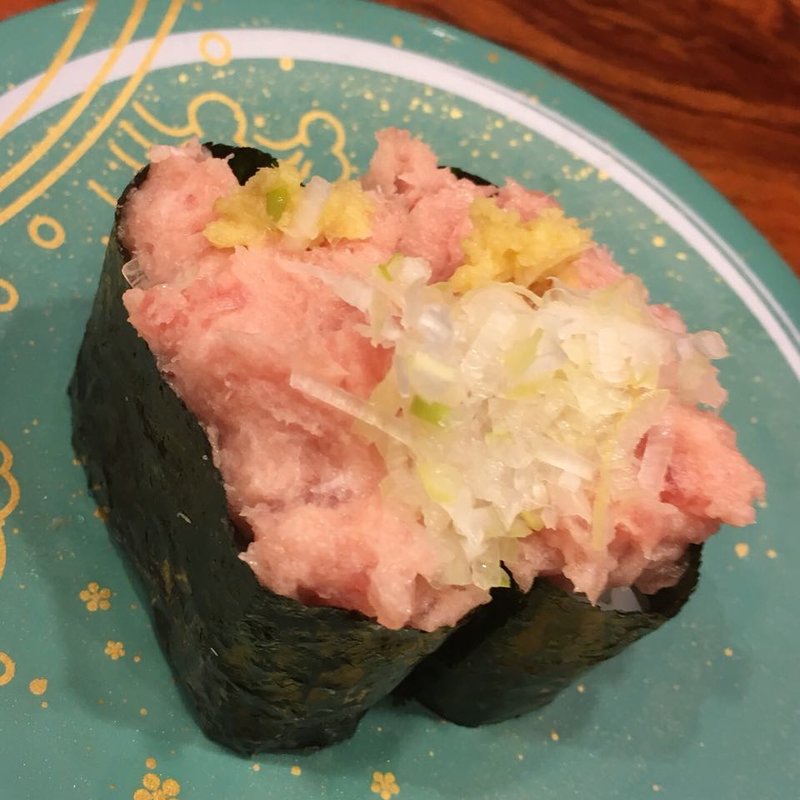 ねぎとろ(もりもり寿司　近江市場店)