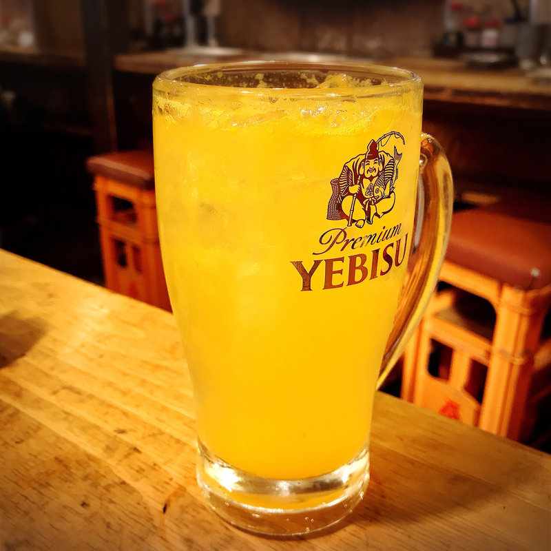 生オレンジサワー(トロ函)