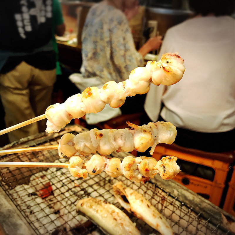イカトンビの串焼き(トロ函)