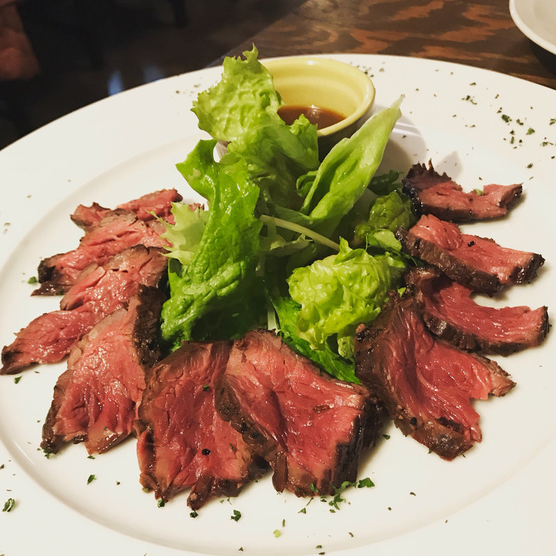 牛ハラミステーキのタリアータS(イタリア食堂 Ciao!! （チャオ）)