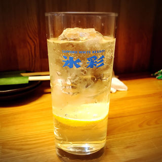 塩レモンサワー(炭火焼鳥 鳥幸 赤羽店)