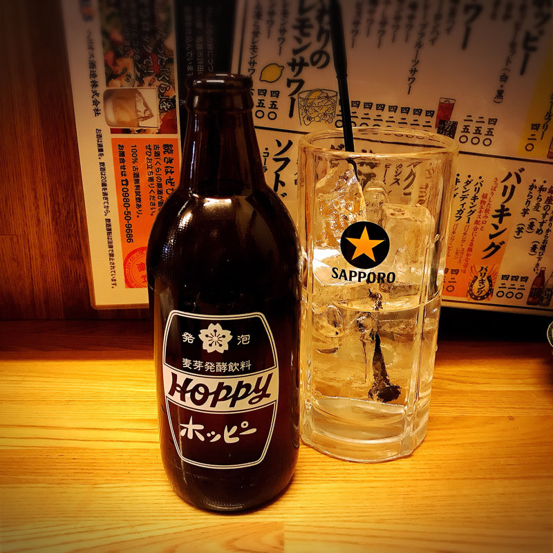 ホッピーセット(炭火焼鳥 鳥幸 赤羽店)