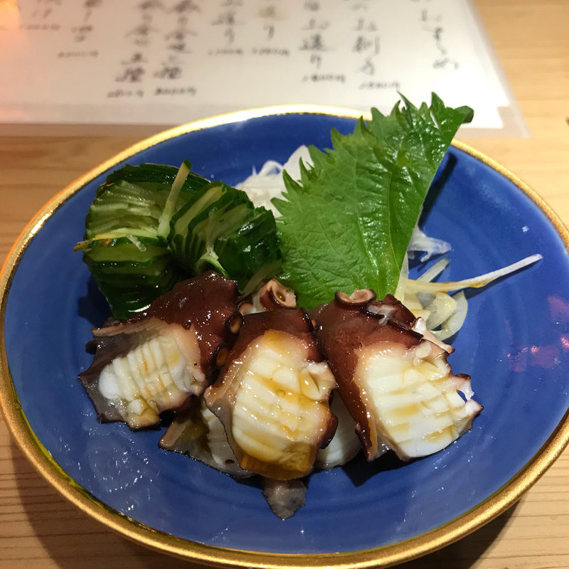 蛸ブツお造り(tea/bar)