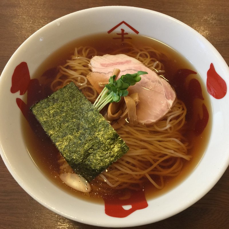 煮干しそば（冷）(支那そば やまき)