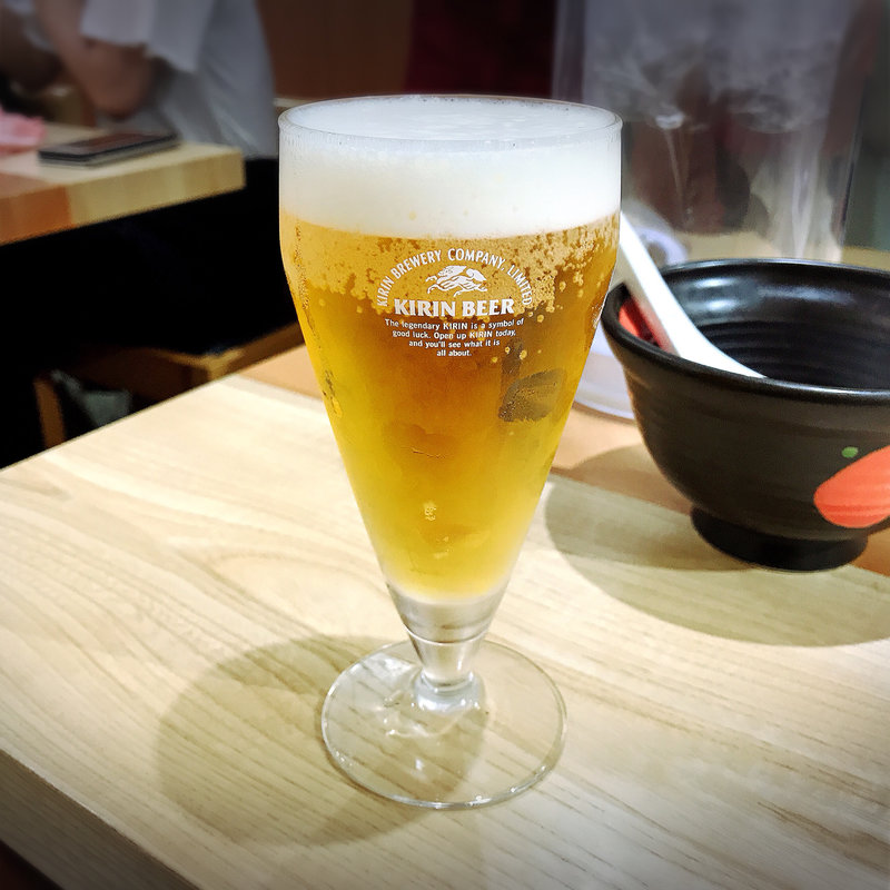 生ビール（小）(俺流塩ラーメン 中目黒駅前店)