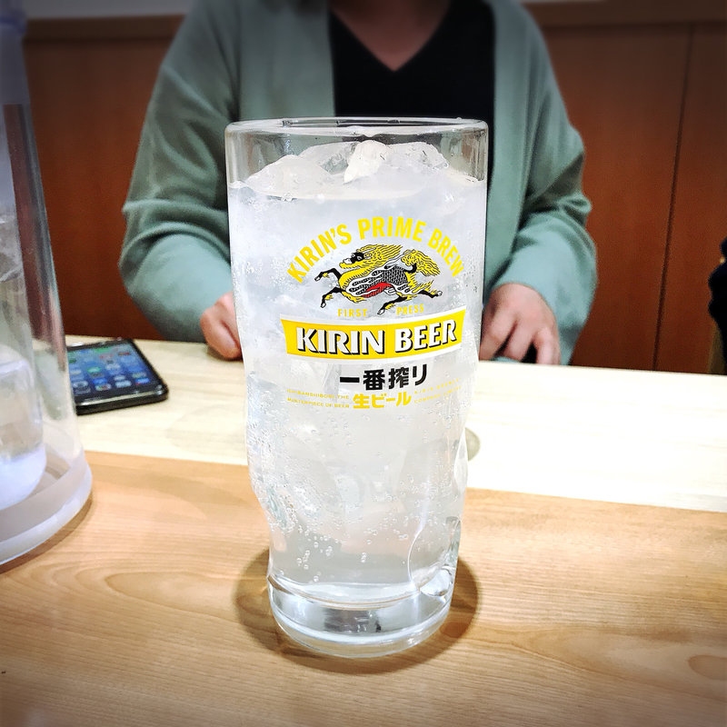 レモンサワー(俺流塩ラーメン 中目黒駅前店)