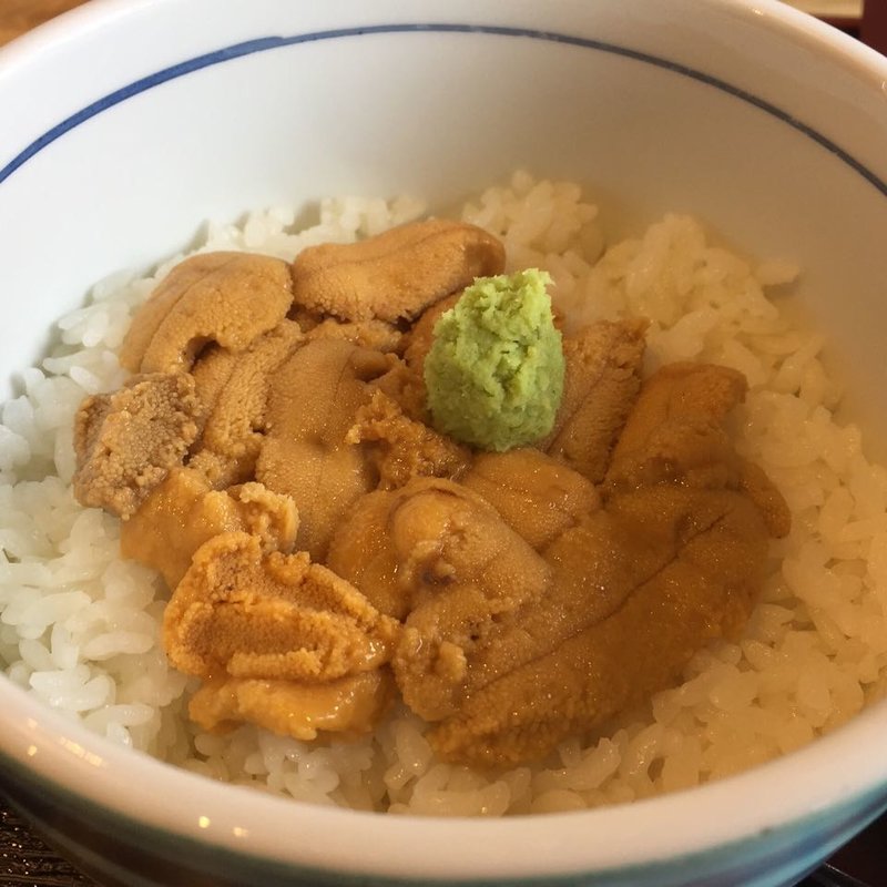 生うに半丼(活魚ニューこのり )