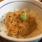 生うに半丼(活魚ニューこのり )