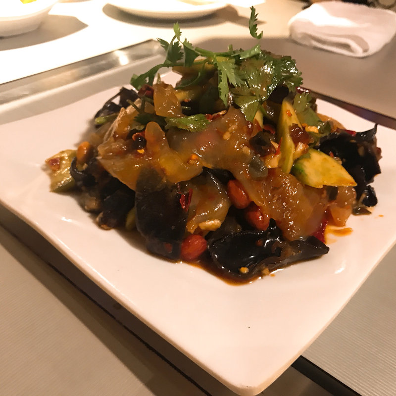 四種類黒酢の和え物(中国料理 喜羊門 )