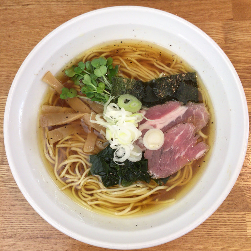 丸鶏旨味中華そば(麺のご馳走 花うさぎ)