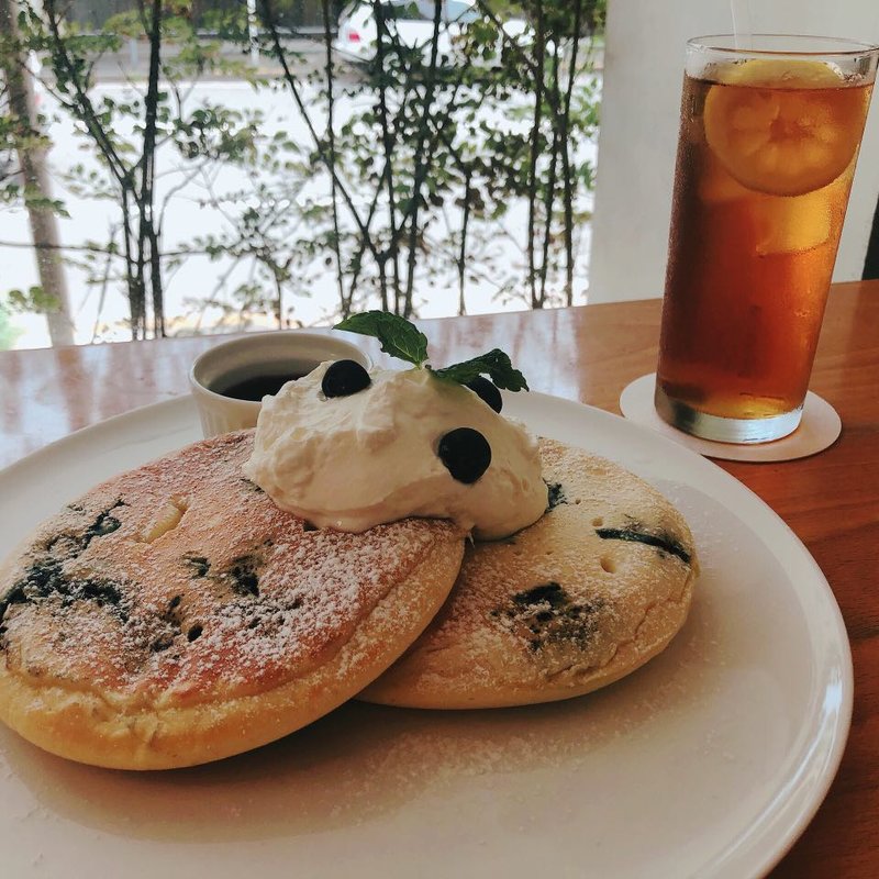 期間限定・ブルーベリーヨーグルトパンケーキ(Pancake Ristorante (パンケーキリストランテ))