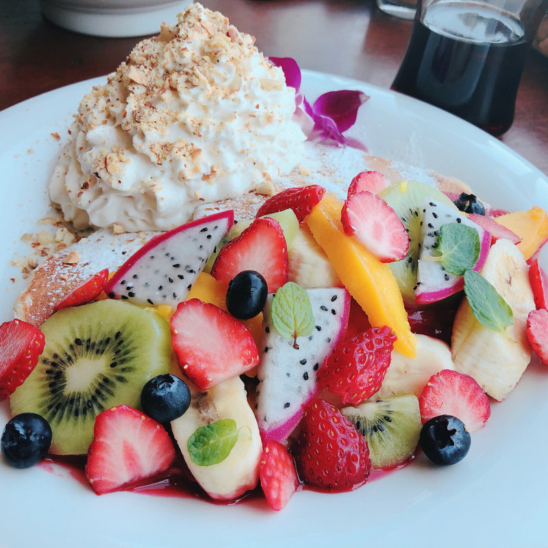 アイランドフルーツパンケーキ(アロハテーブル 横浜ベイクォーター)