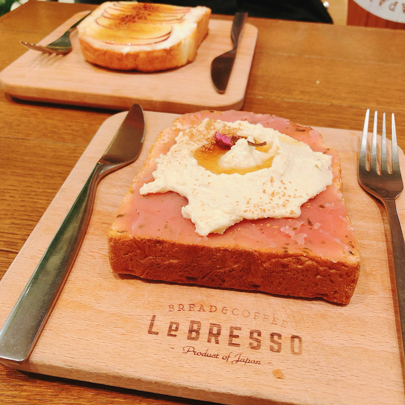 季節のトースト(レブレッソ(LeBRESSO)　グランフロント大阪店)