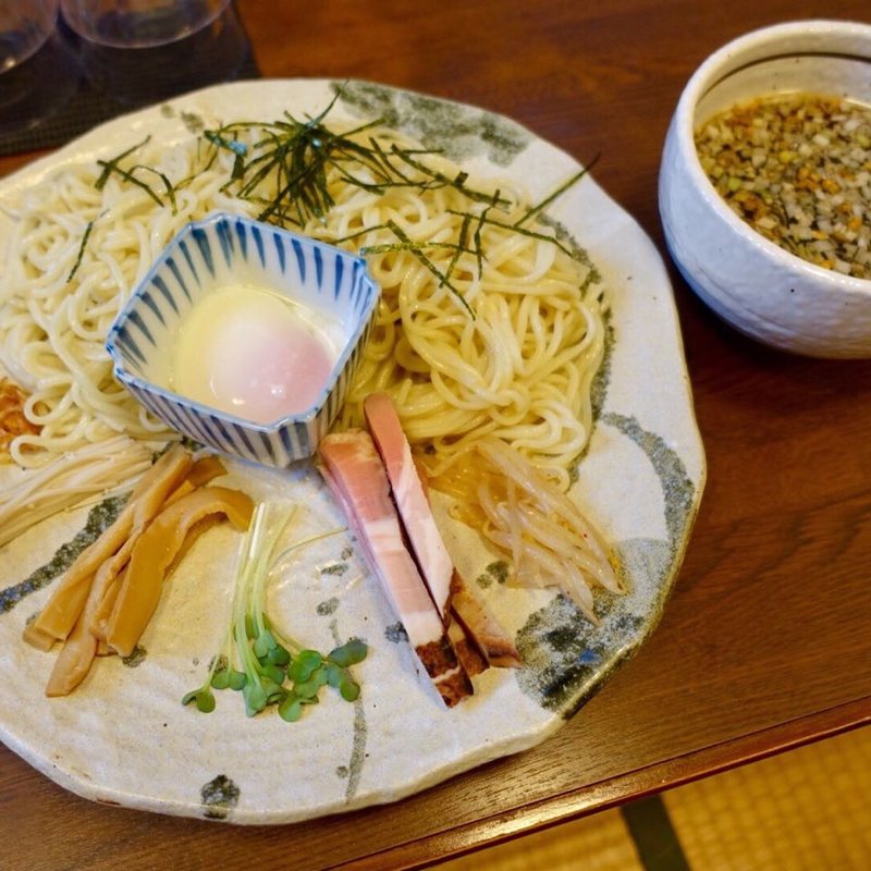 温玉柚香つけ麺(支那そば やまき)