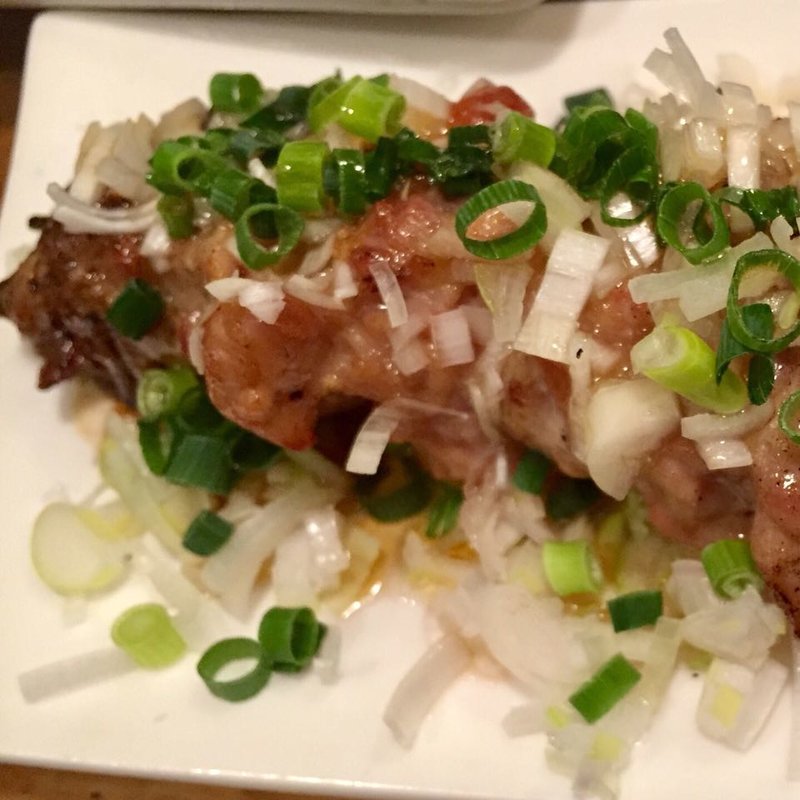 名物せせり！ 葱盛り(くしや串元 西口店 )