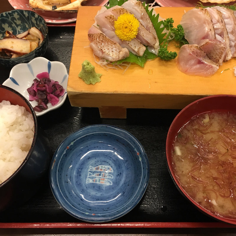 のどぐろ刺身定食(魚一 )
