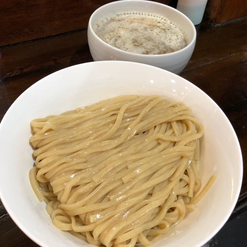 鶏醤油つけ麺(桐麺 )