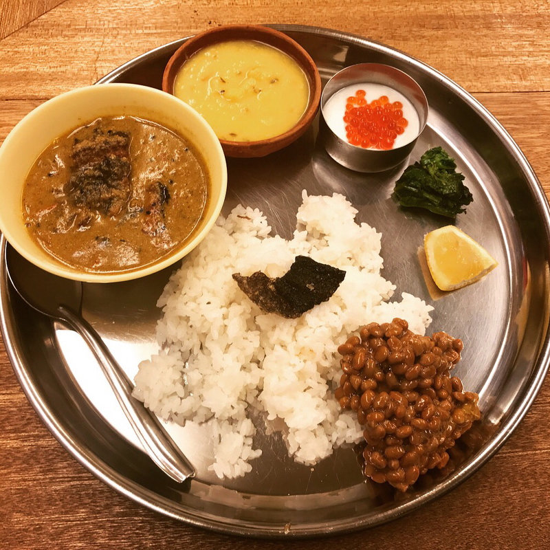 カレー辛口(しゃけスタンド)