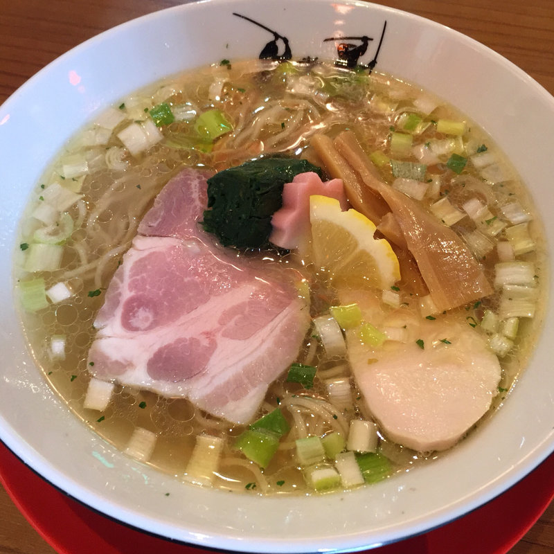 鶏そば(津軽煮干中華蕎麦 サムライブギー)