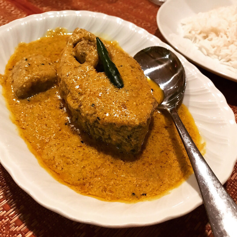 イリシュのマスタードグレービー(ベンガル料理 プージャー)