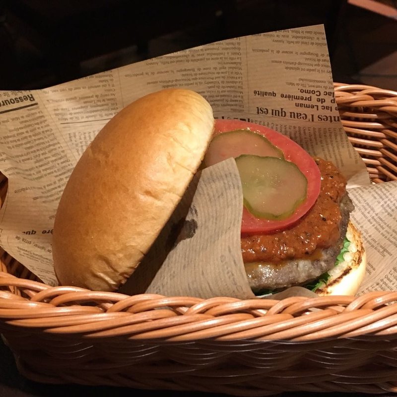 チリバーガー(ポルチェリーノカフェ)