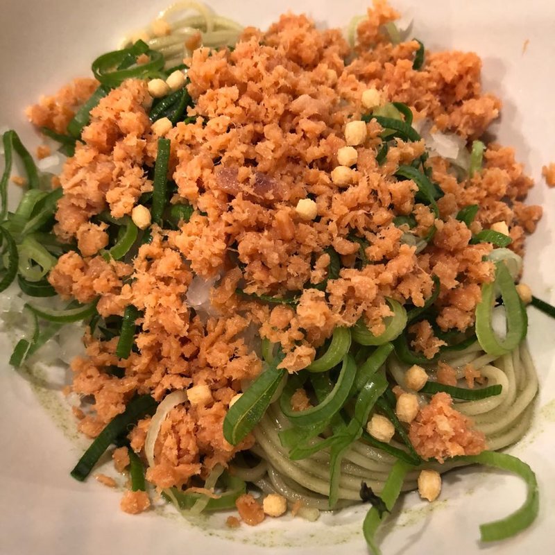 お茶漬け風和え玉(麺や でこ )