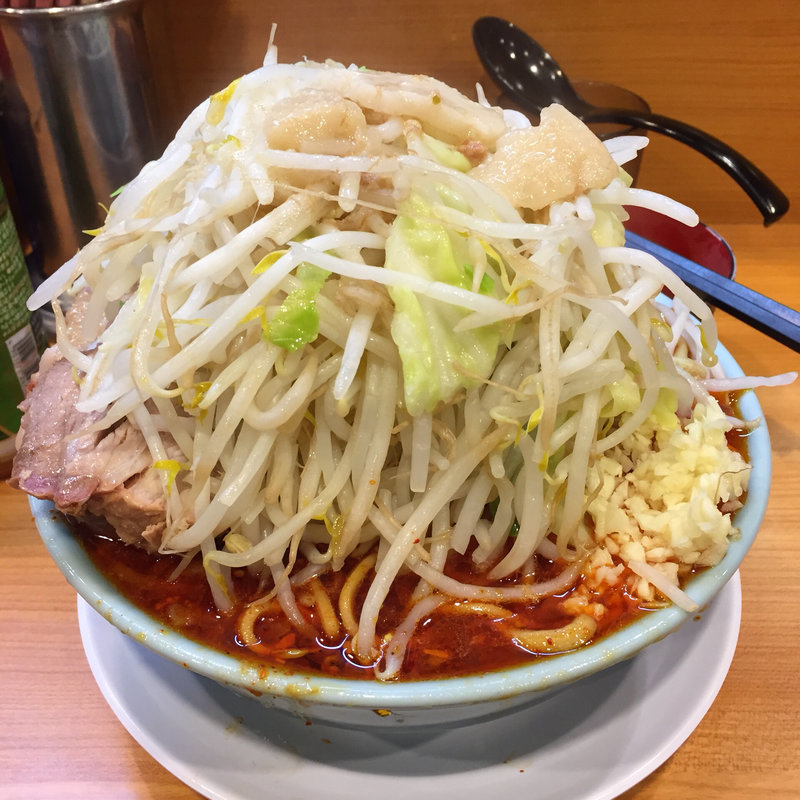 小ラーメン(辛いんじゃねー⤴︎)(ラーメン二郎 八王子野猿街道店２)