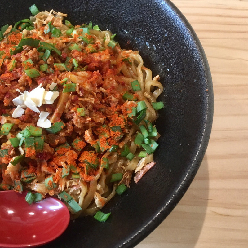 辛まぜ麺(らふ家)